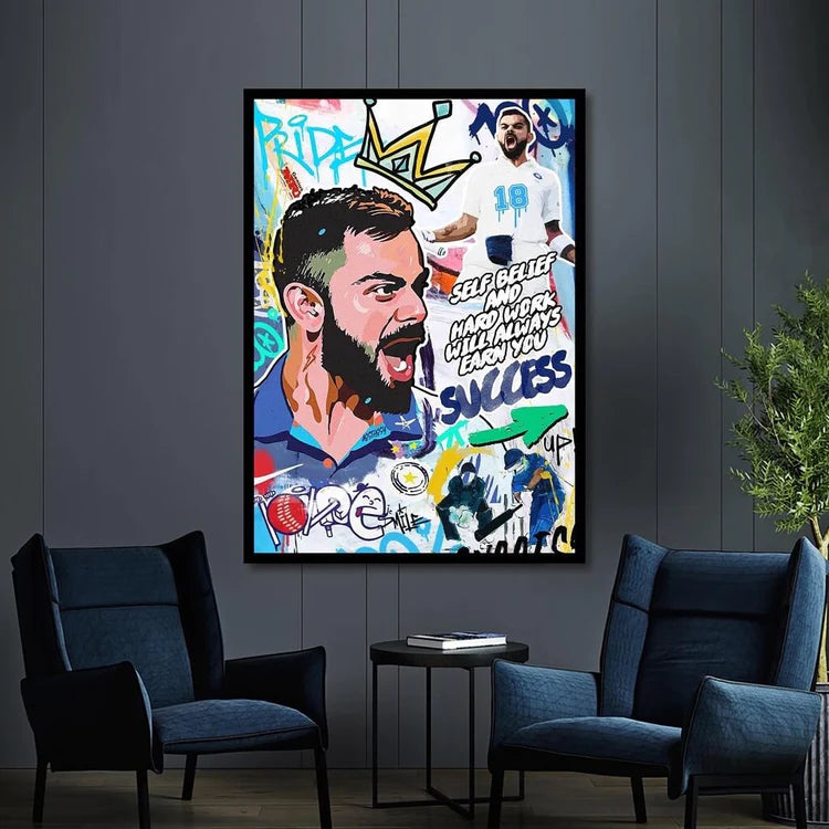 Are You A True IPL Fan? 7 IPL Theme-Based wall art Ideas For You