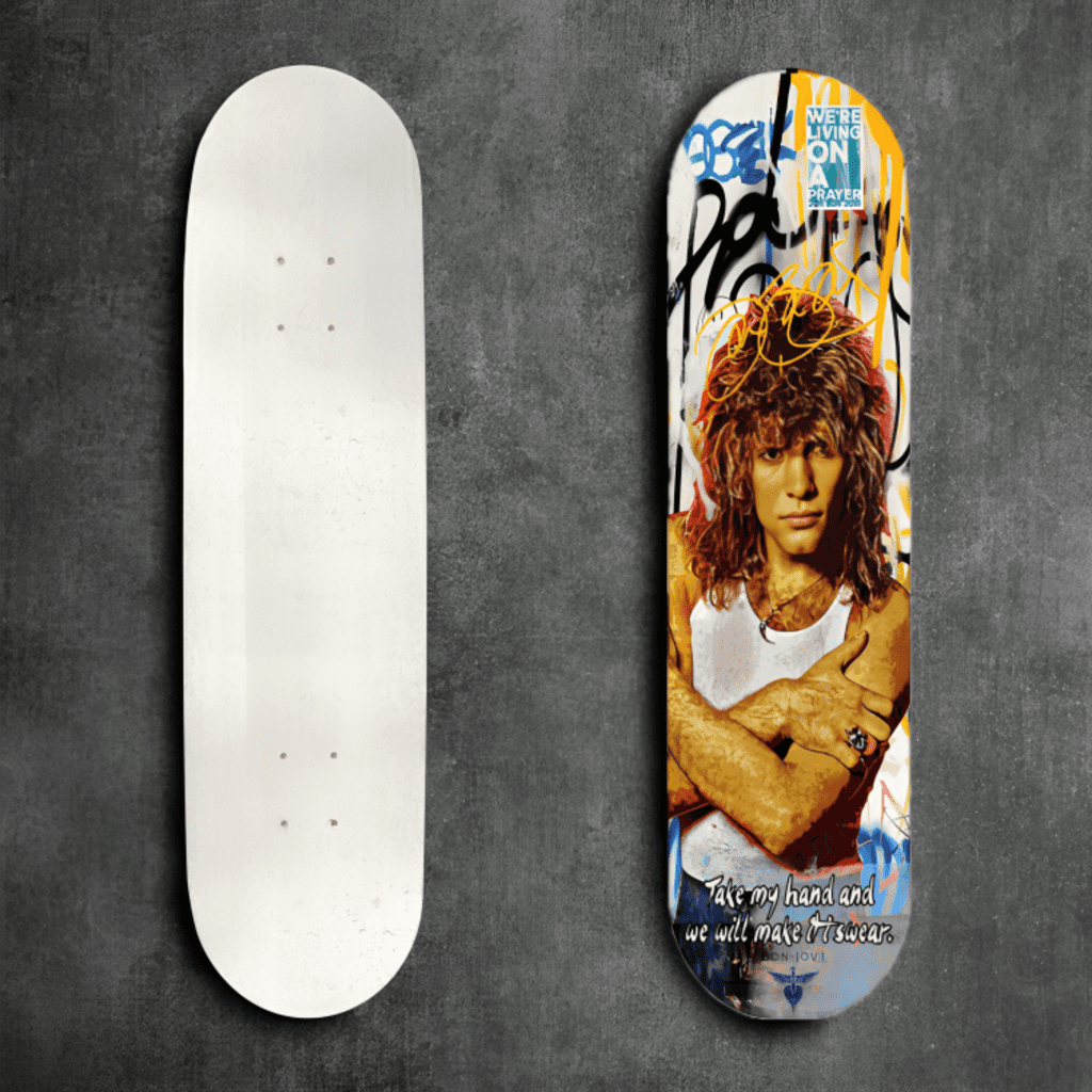 Beats of Bon Jovi Skateboard Deck