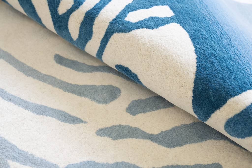 Nautilus Teal Rug