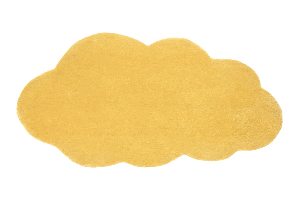 Yellow Cloud Puff Rug