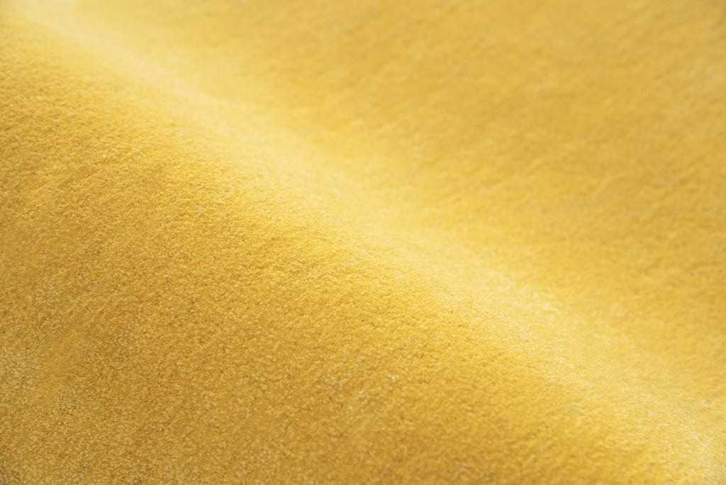 Yellow Cloud Puff Rug