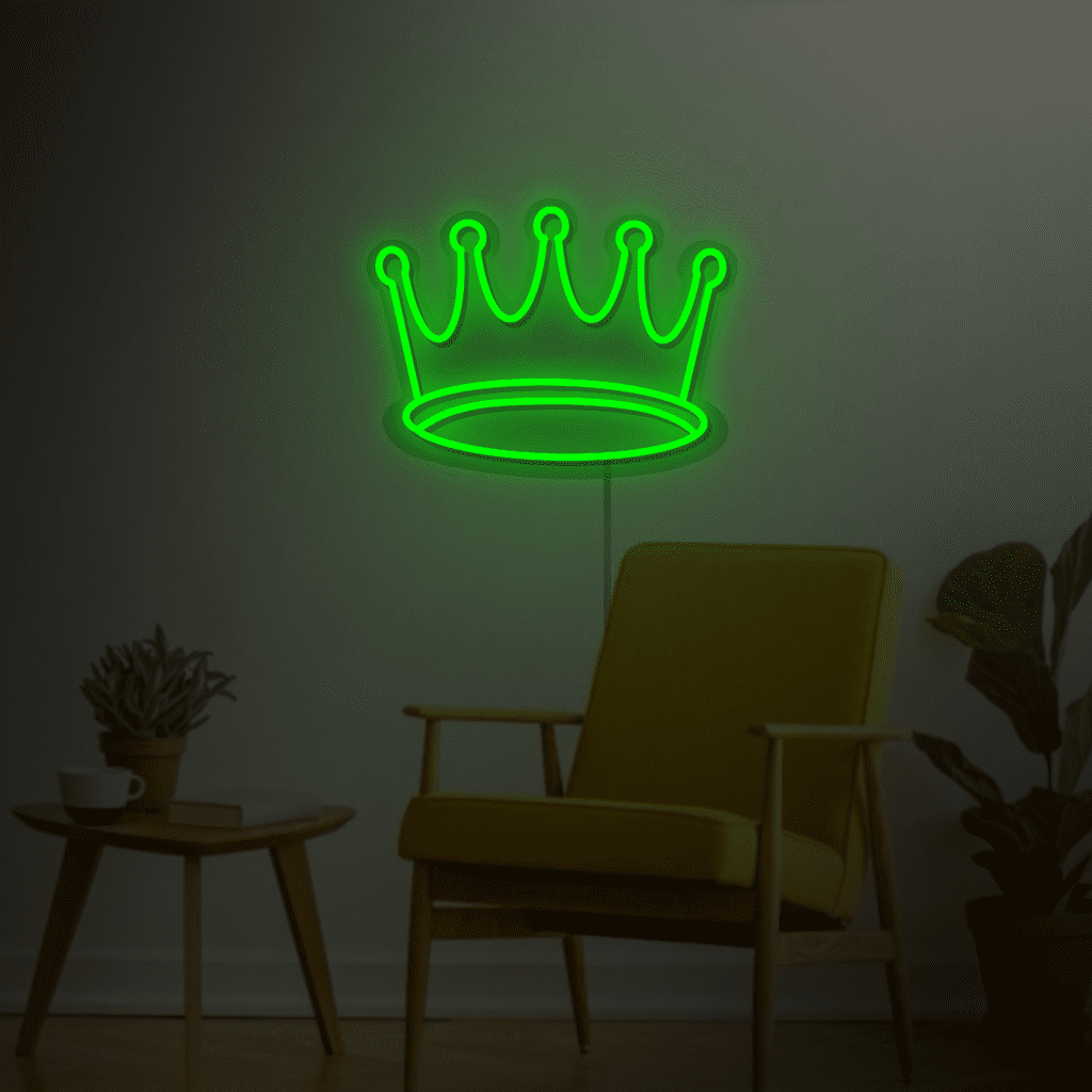 Crown Neon Sign