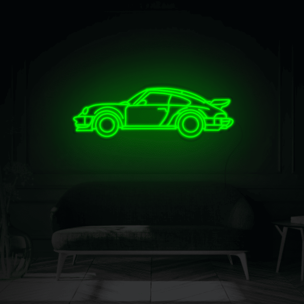 Porsche Neon Sign