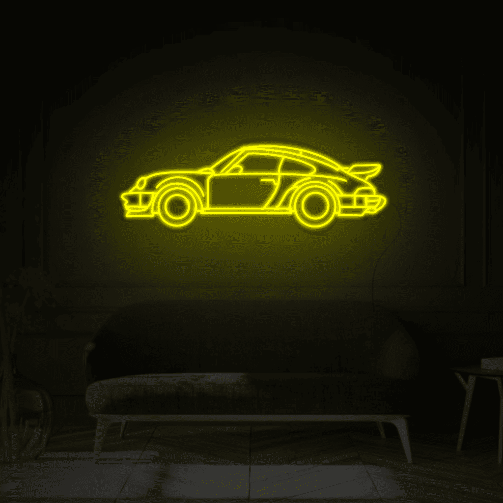 Porsche Neon Sign