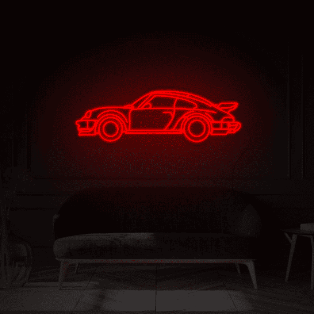 Porsche Neon Sign