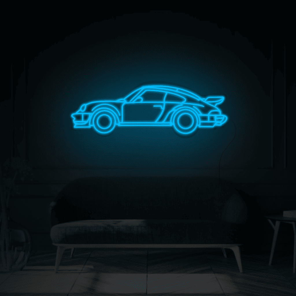 Porsche Neon Sign