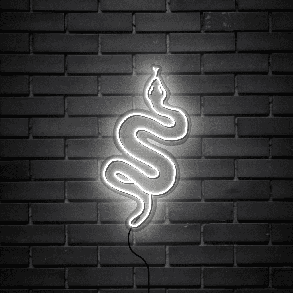 Snake Neon Sign