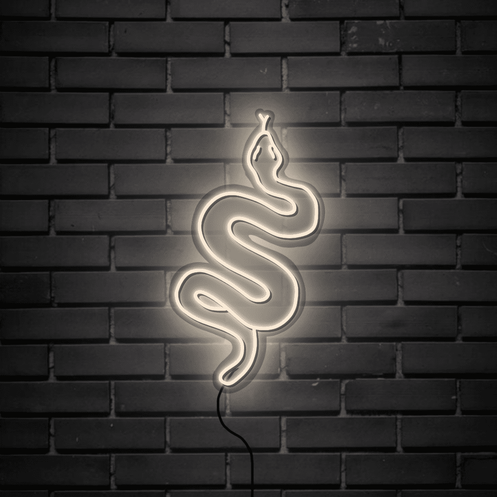 Snake Neon Sign