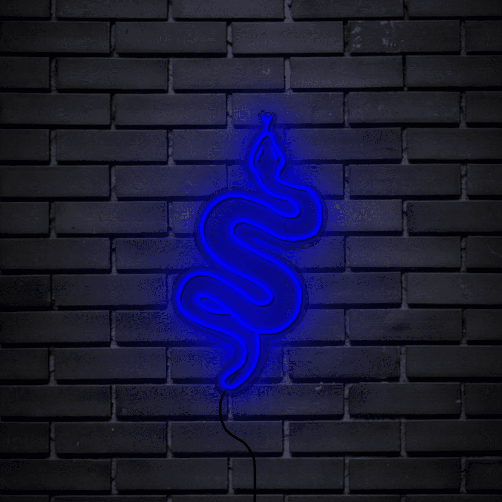 Snake Neon Sign