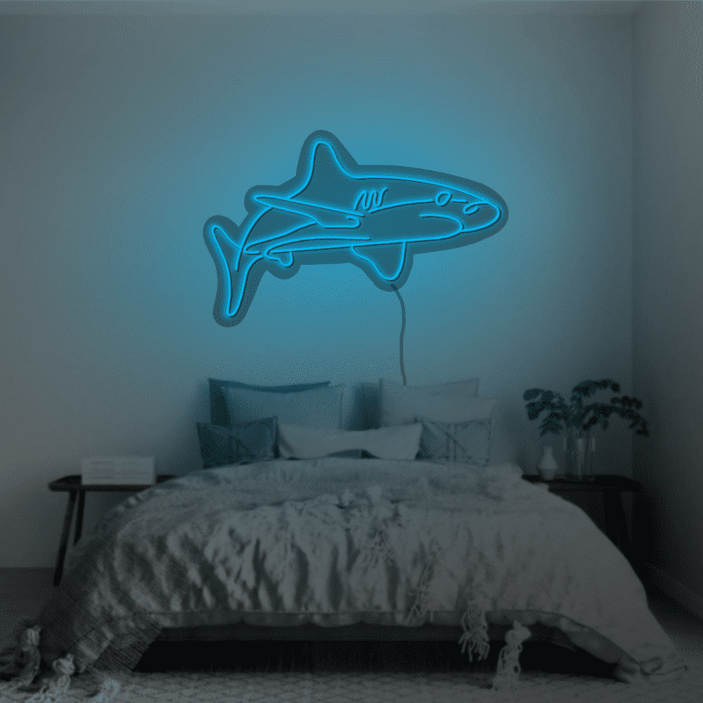 Shark Neon Sign