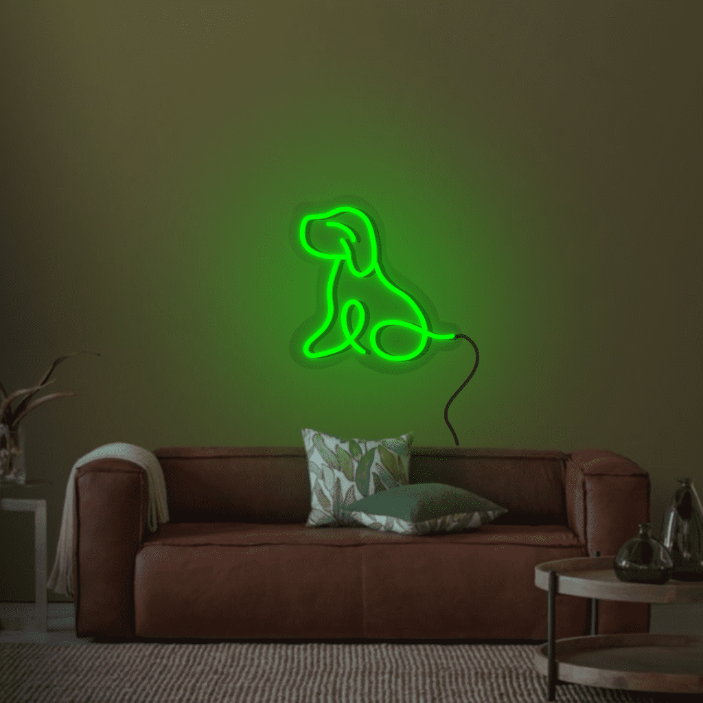 Dog Neon Sign