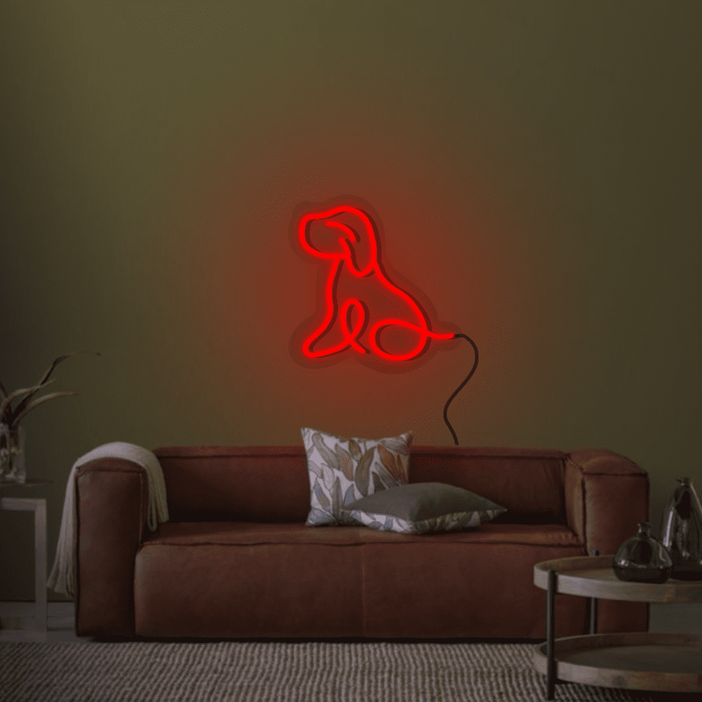 Dog Neon Sign
