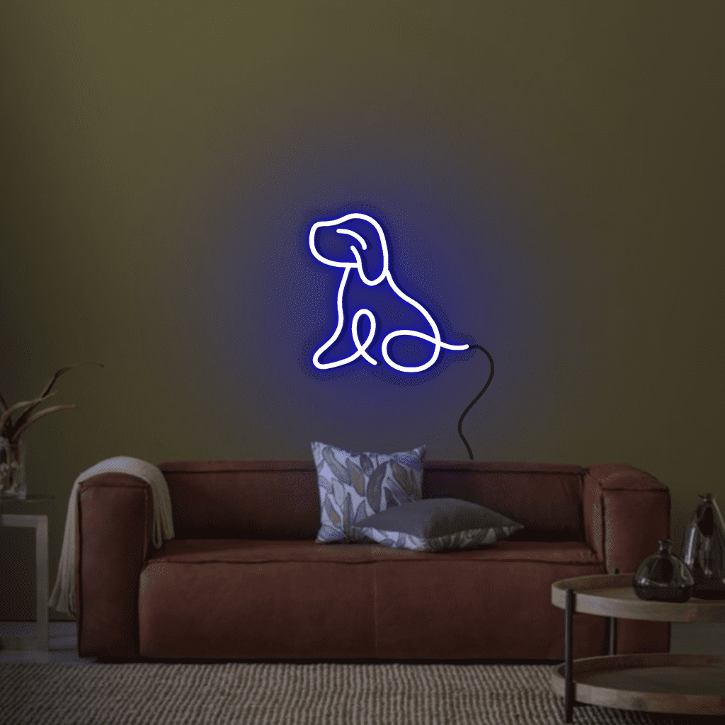Dog Neon Sign
