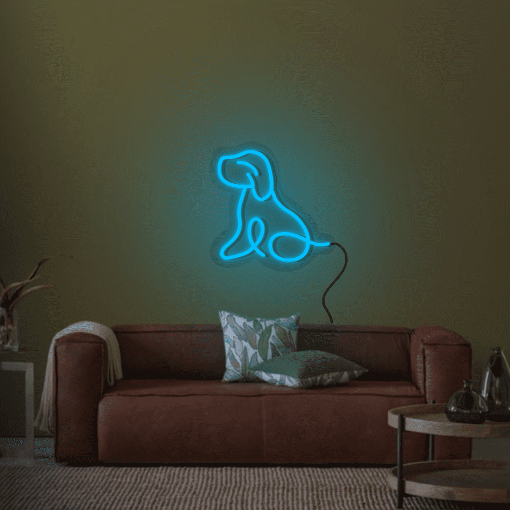 Dog Neon Sign