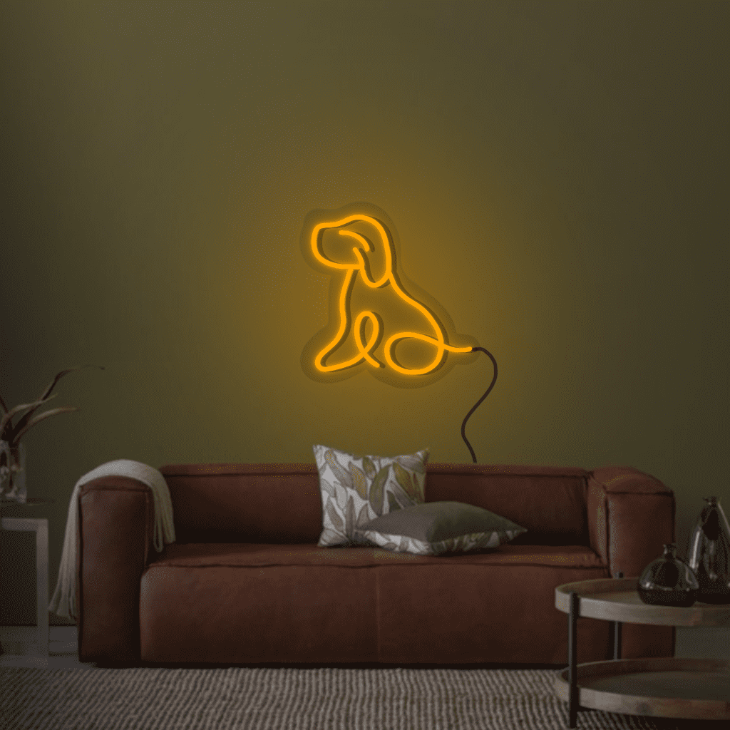 Dog Neon Sign