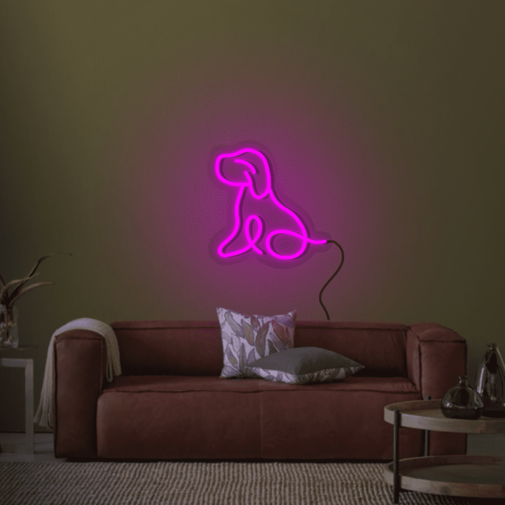 Dog Neon Sign