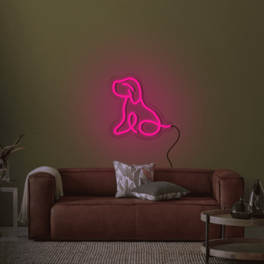 Dog Neon Sign