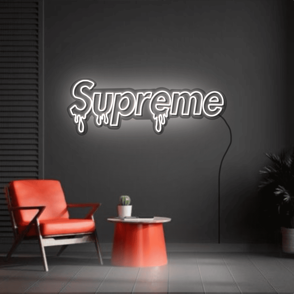 Supreme Neon Sign