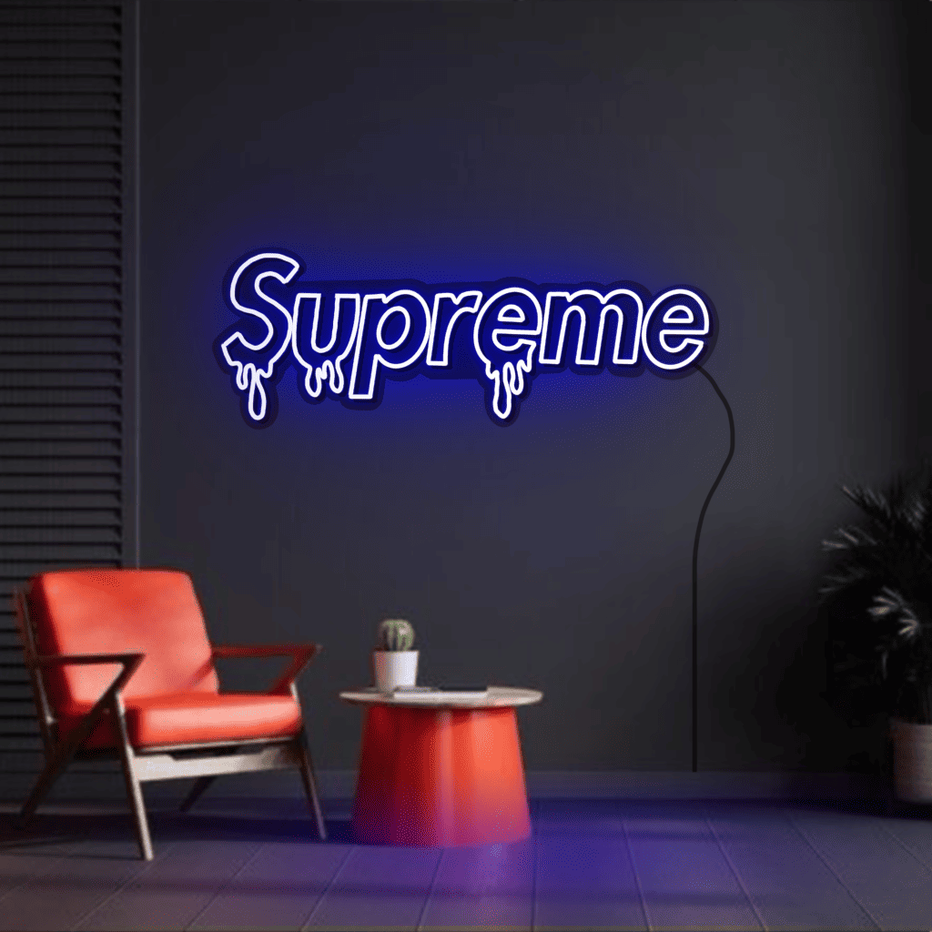Supreme Neon Sign