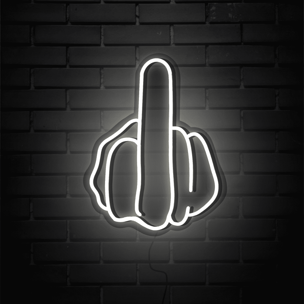 Fuck Symbol Neon Sign