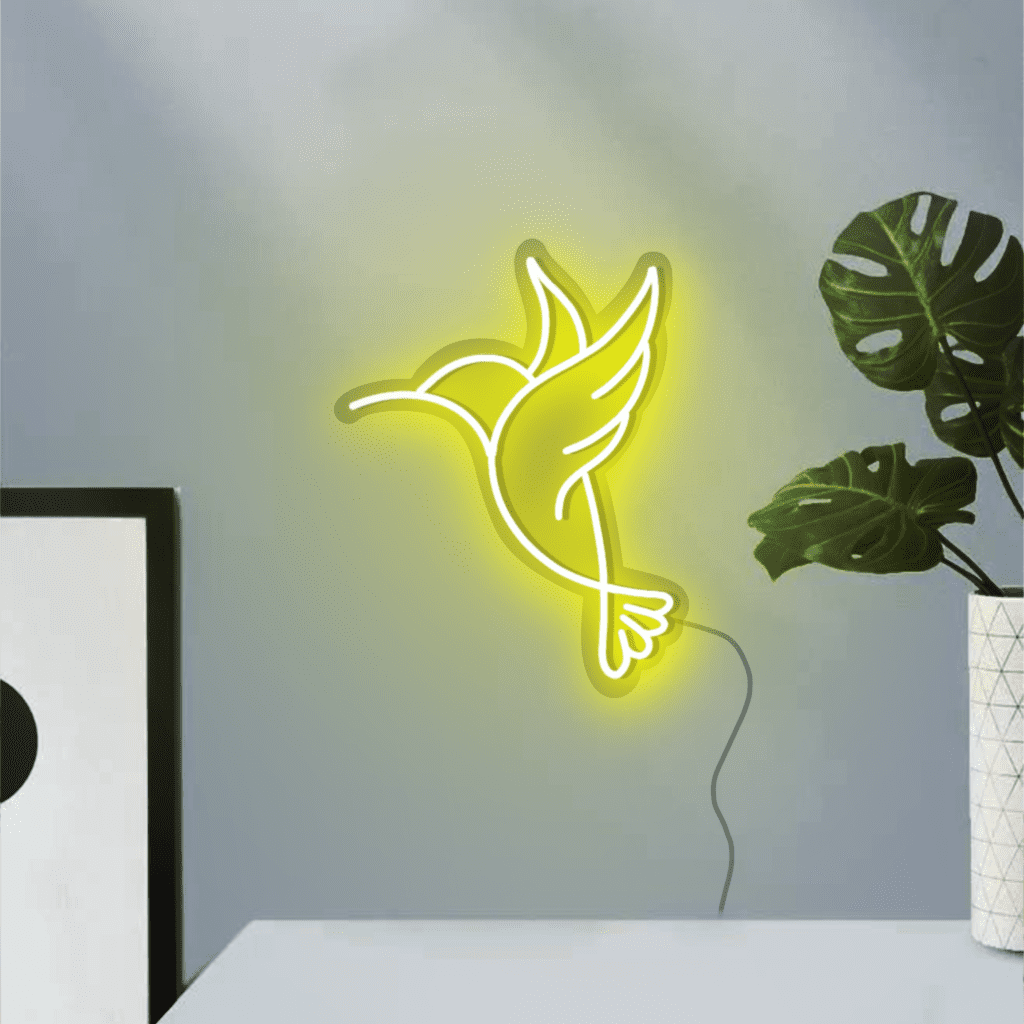 Kingfisher Bird Neon Sign