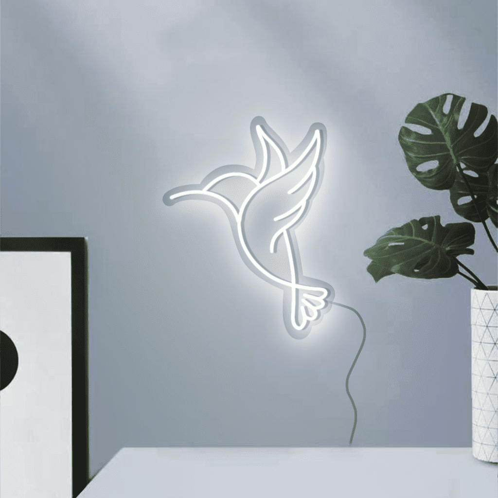 Kingfisher Bird Neon Sign