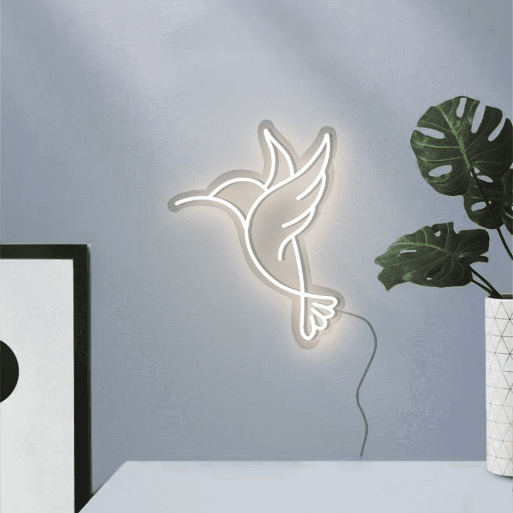 Kingfisher Bird Neon Sign