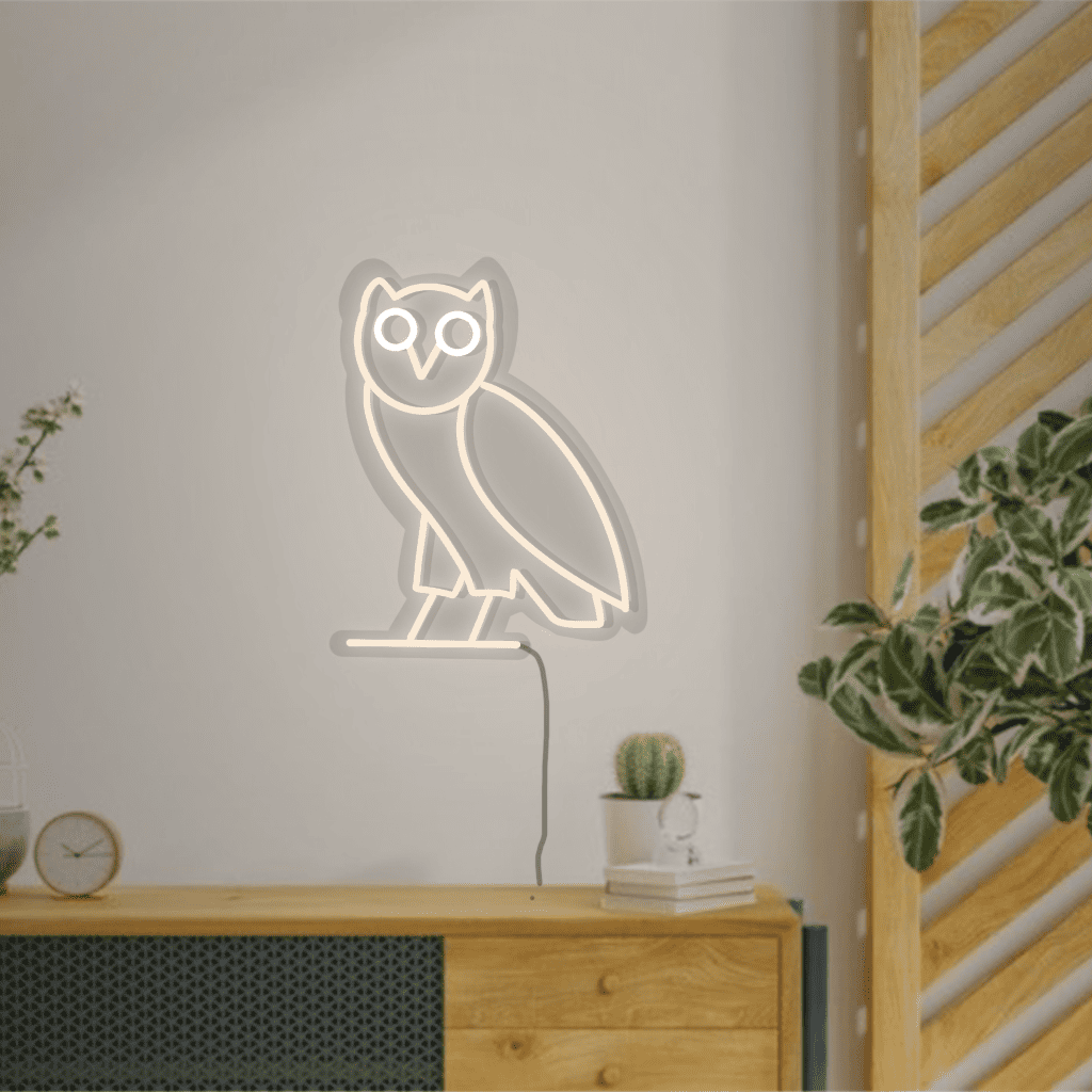 Owl Neon Sign