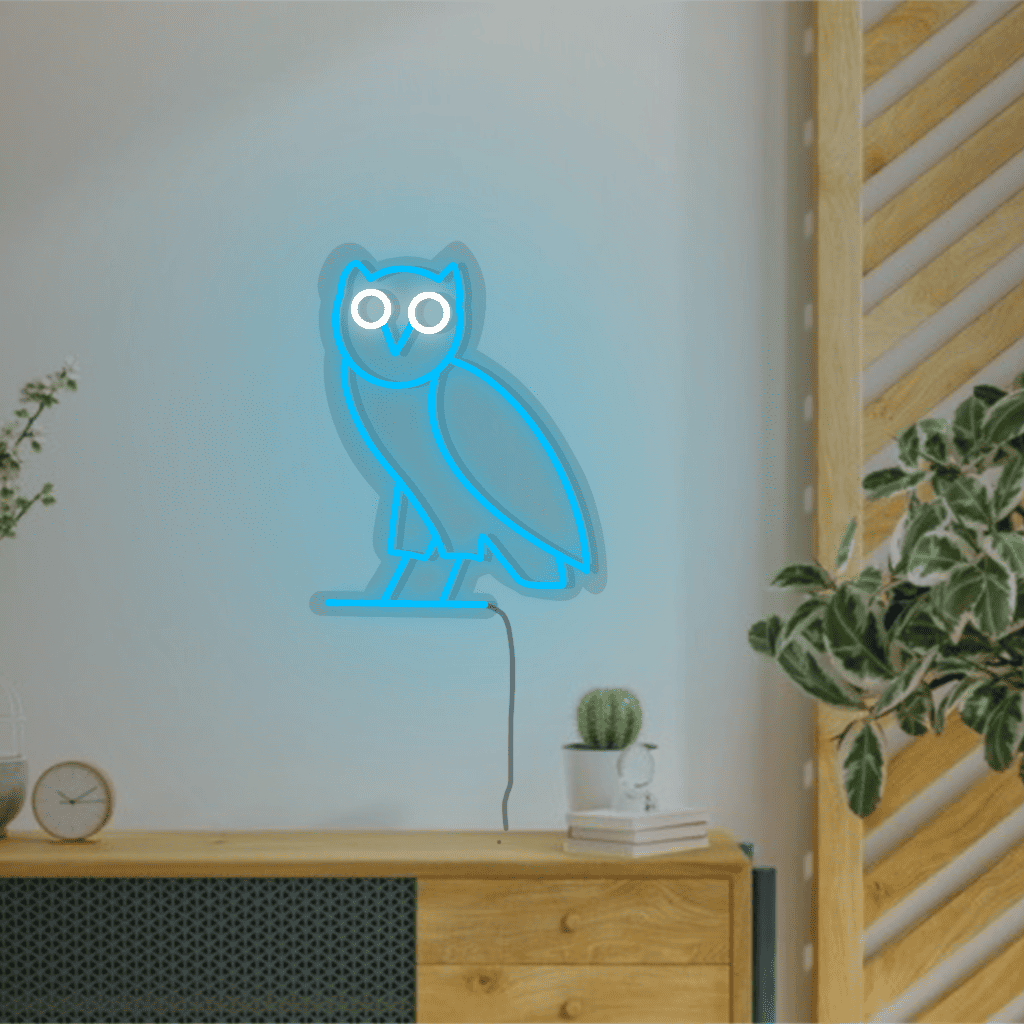 Owl Neon Sign