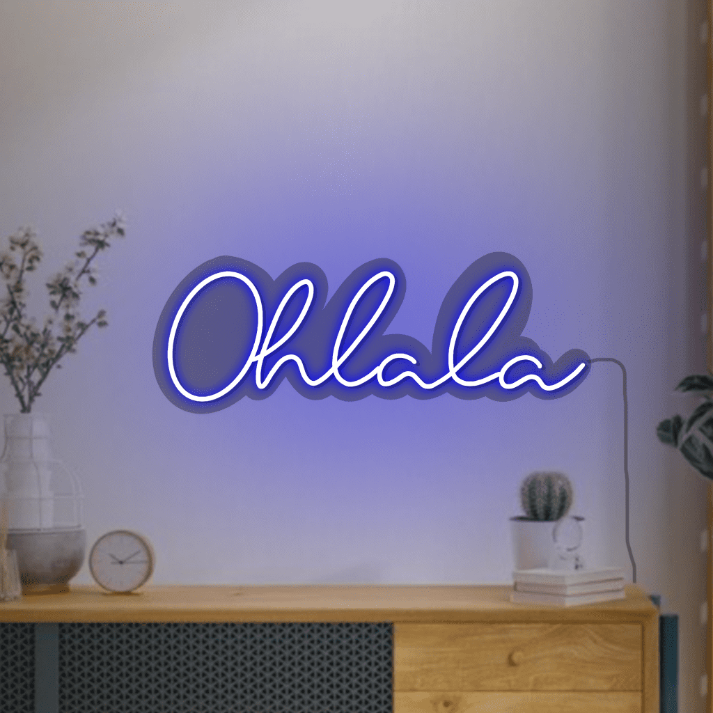 Oh la la Neon Sign