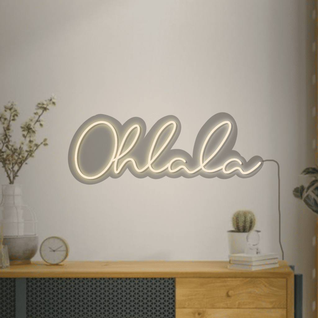Oh la la Neon Sign