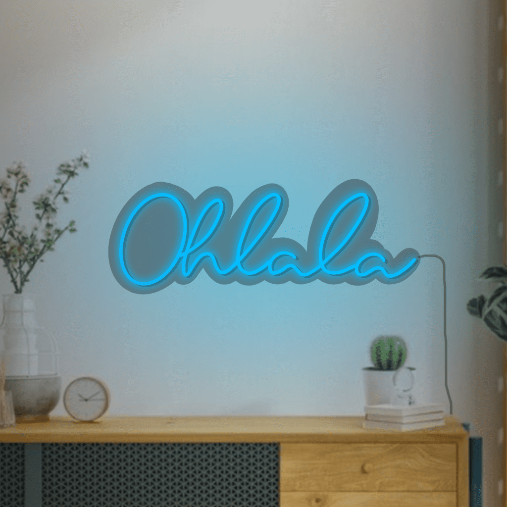 Oh la la Neon Sign