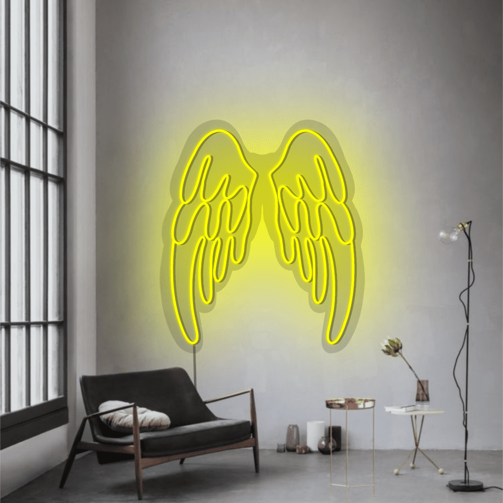 Angel Wings Neon Sign