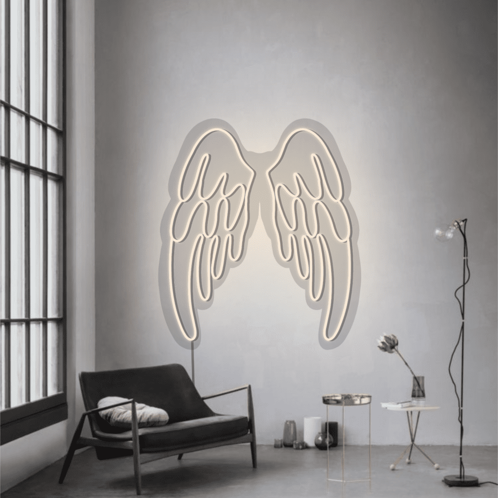 Angel Wings Neon Sign