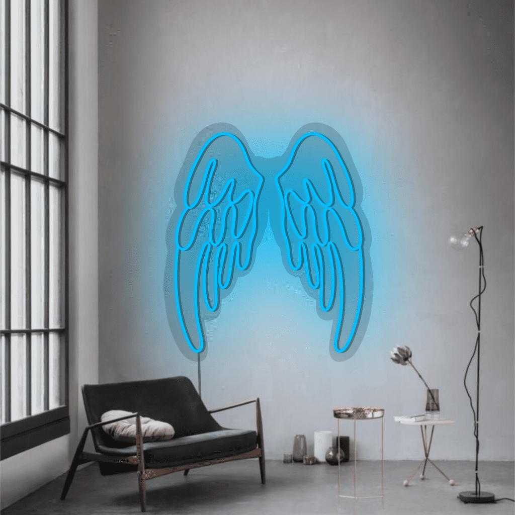 Angel Wings Neon Sign