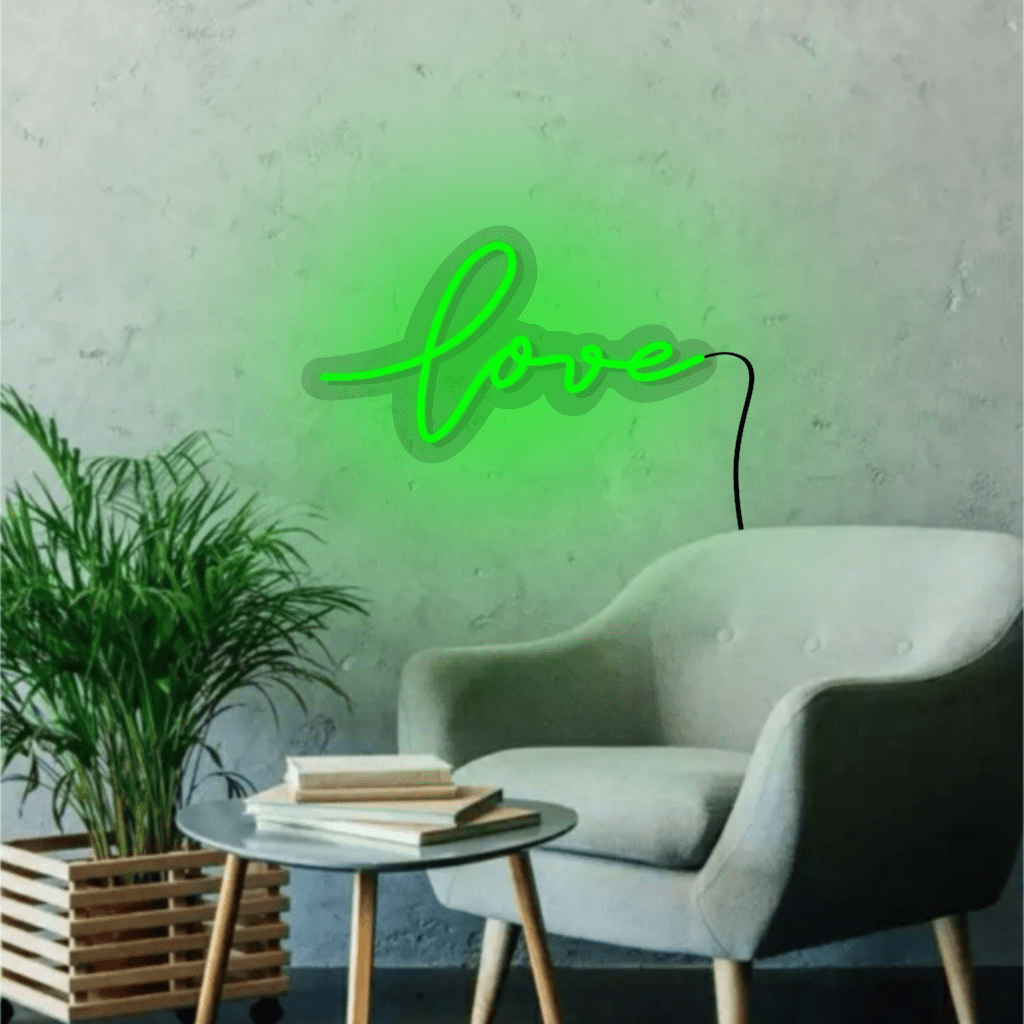 Love Neon Sign 2