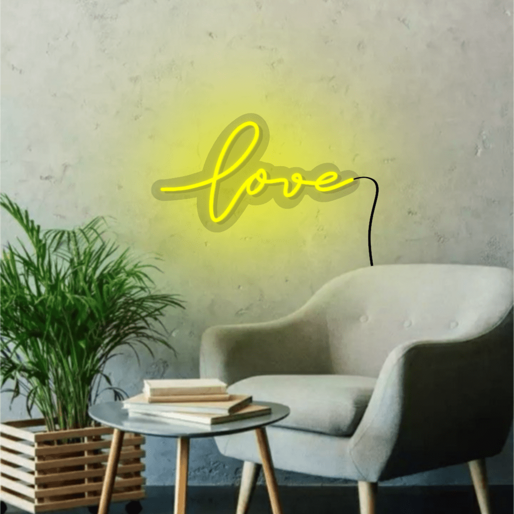 Love Neon Sign 2