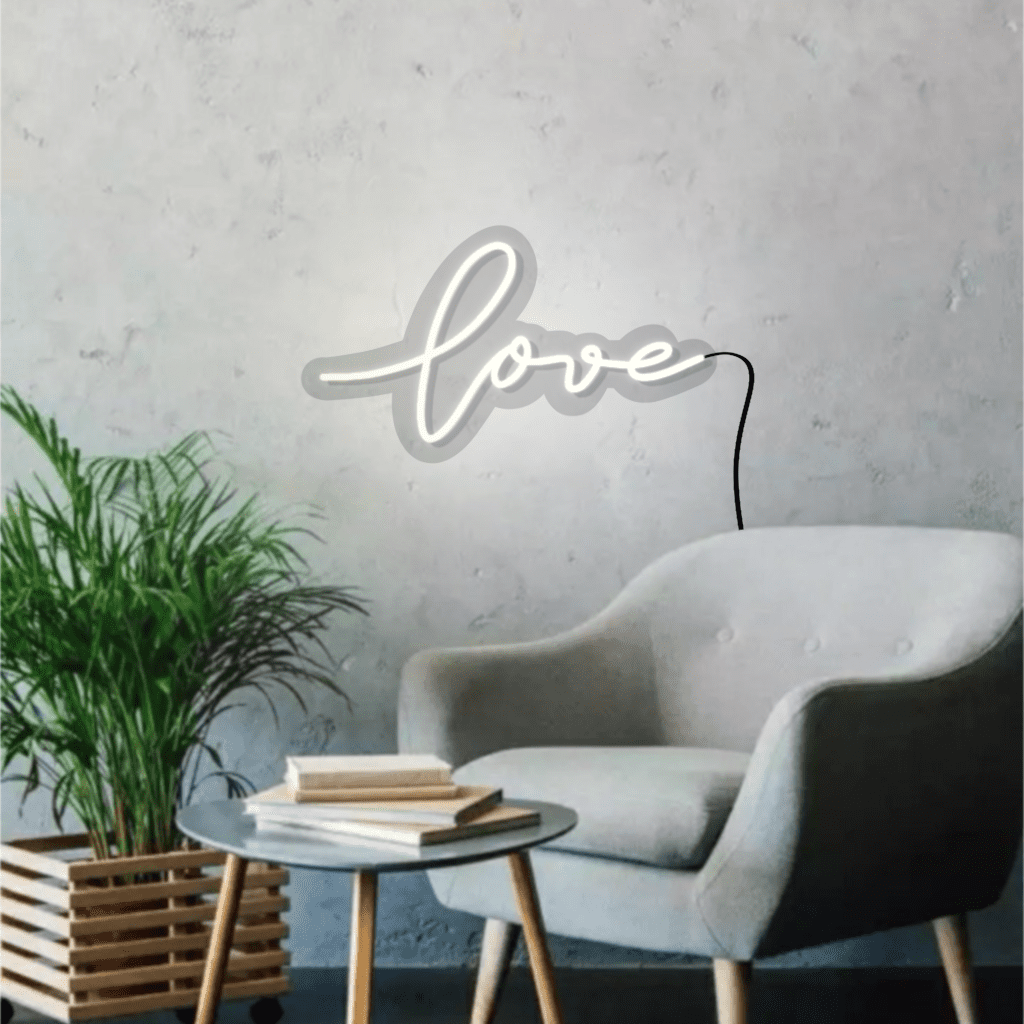 Love Neon Sign 2