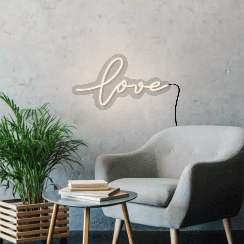 Love Neon Sign 2
