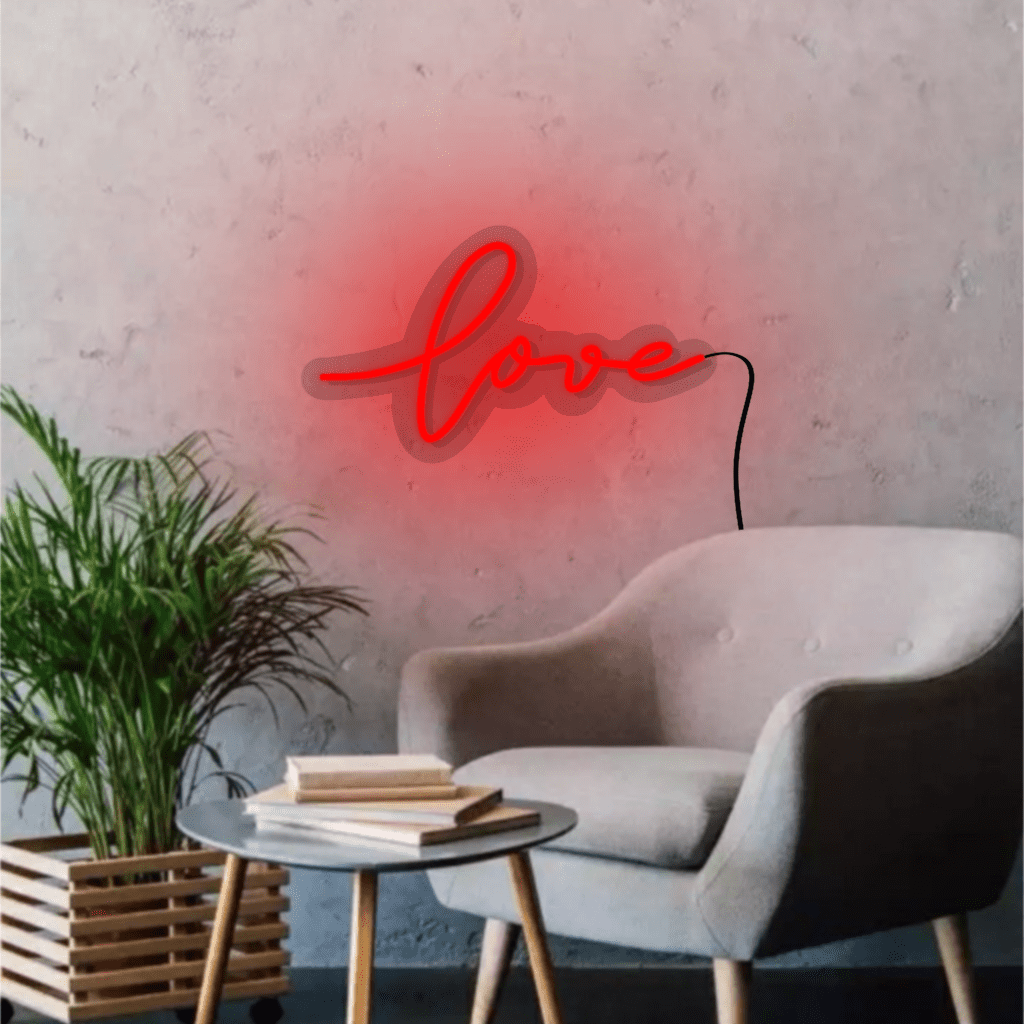Love Neon Sign 2