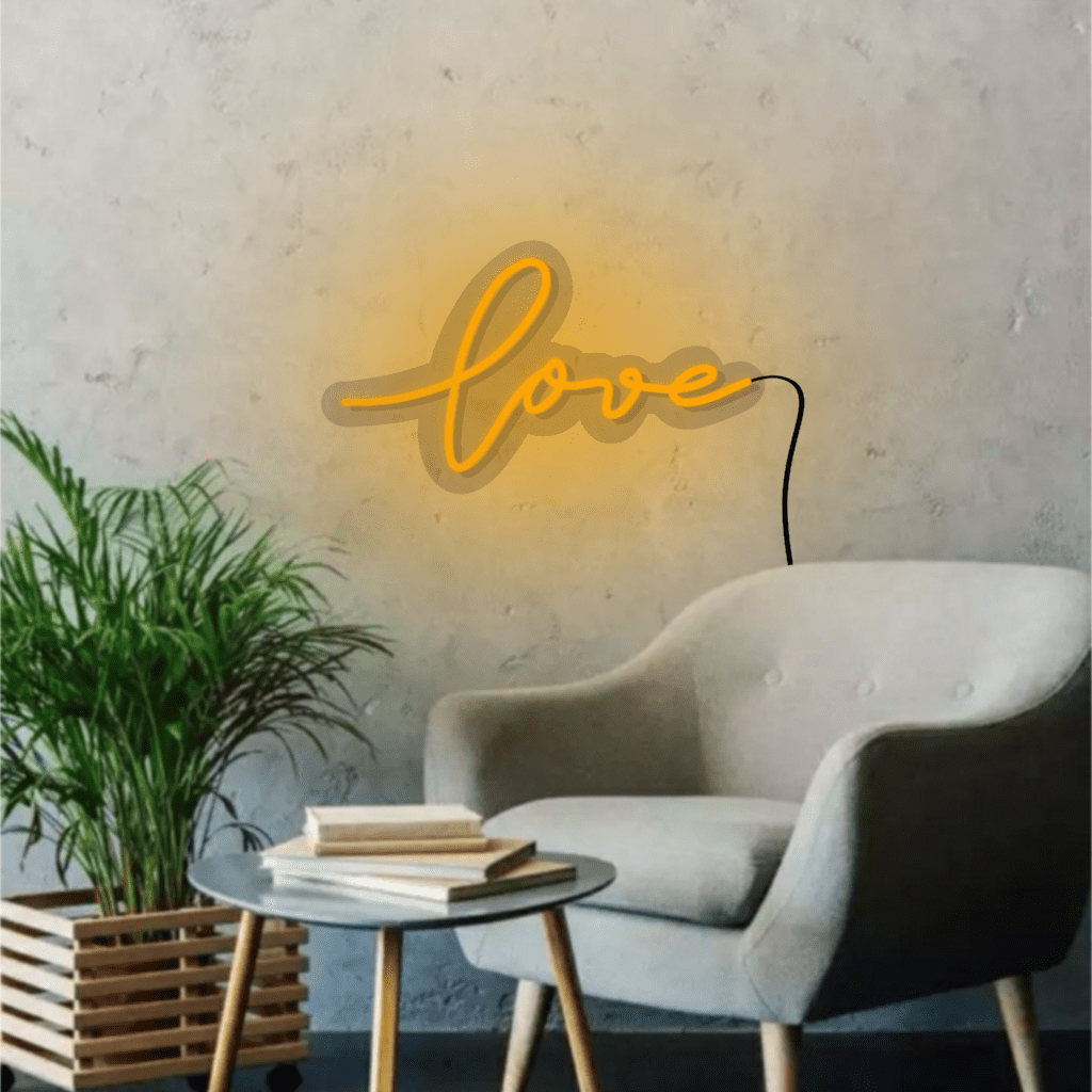 Love Neon Sign 2