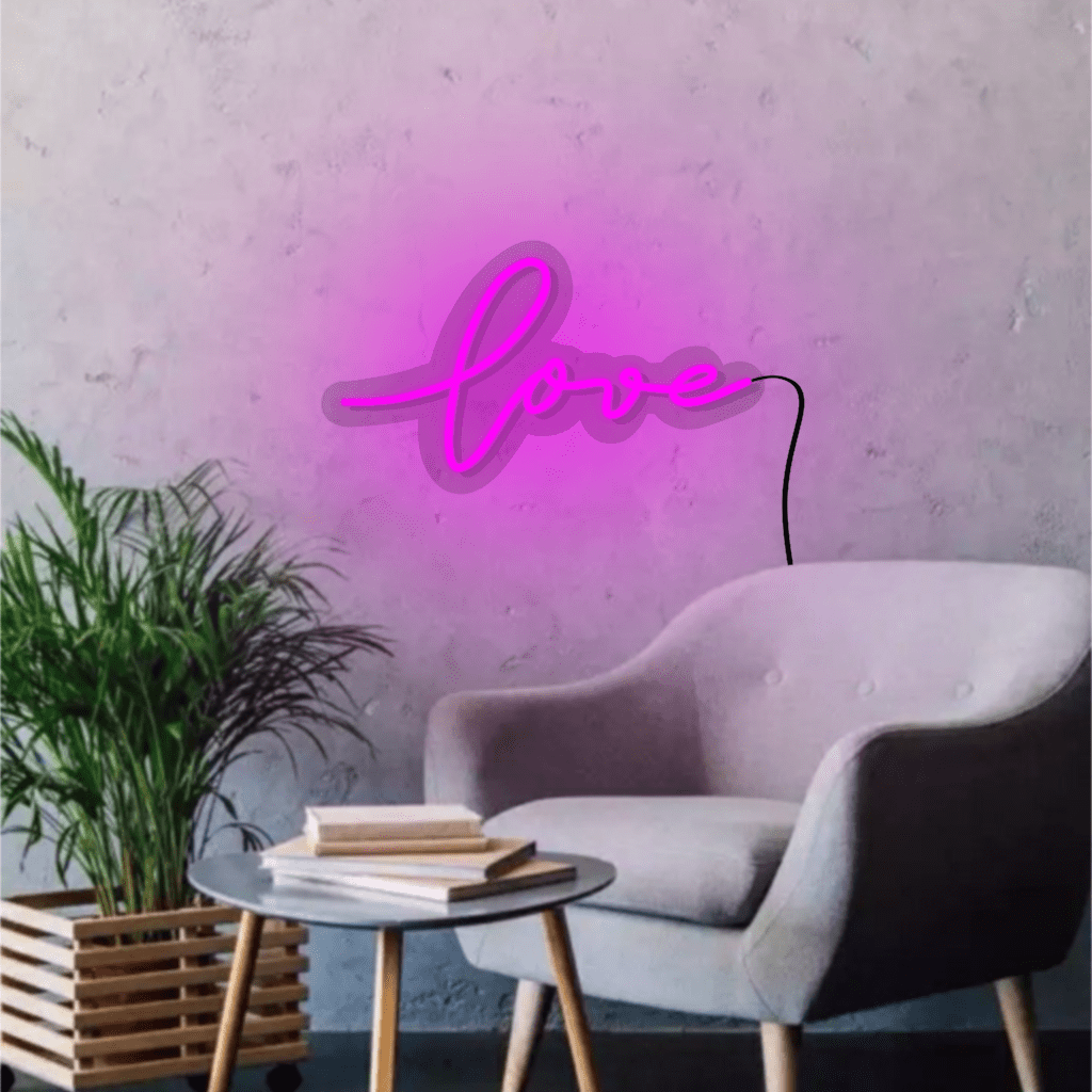 Love Neon Sign 2