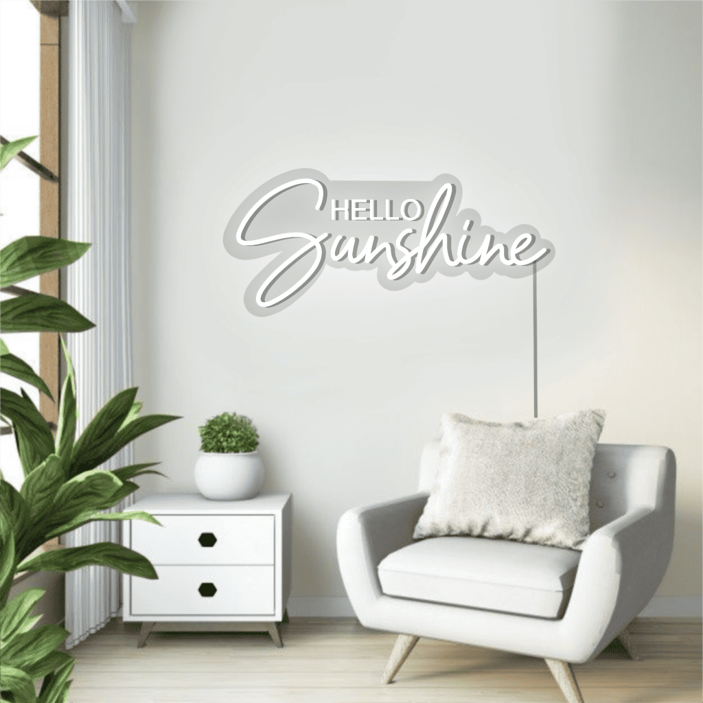 Hello Sunshine Neon Sign