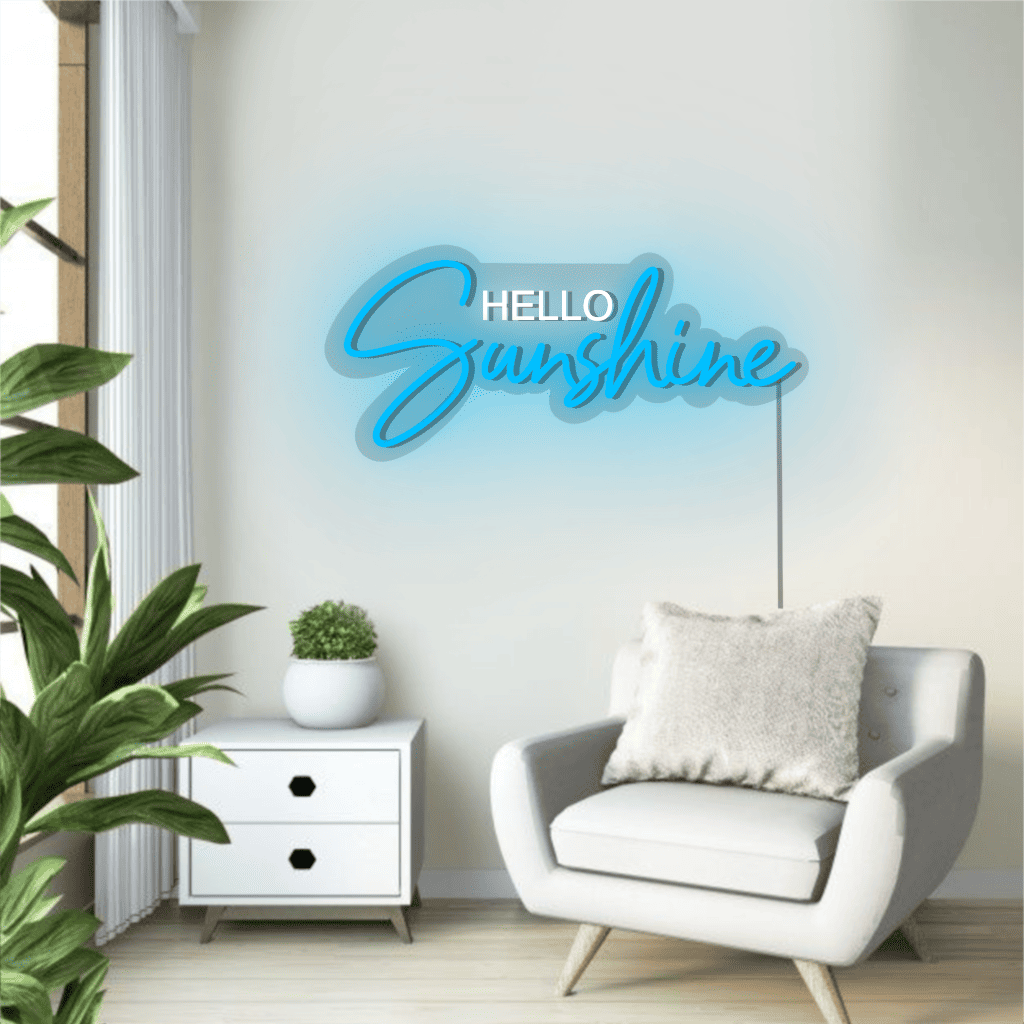 Hello Sunshine Neon Sign
