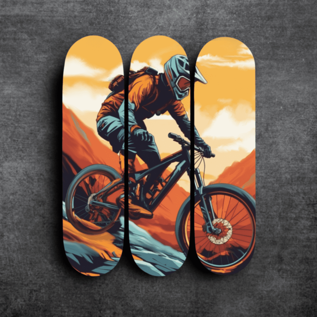 Let The Thrill Begin Skateboard Deck