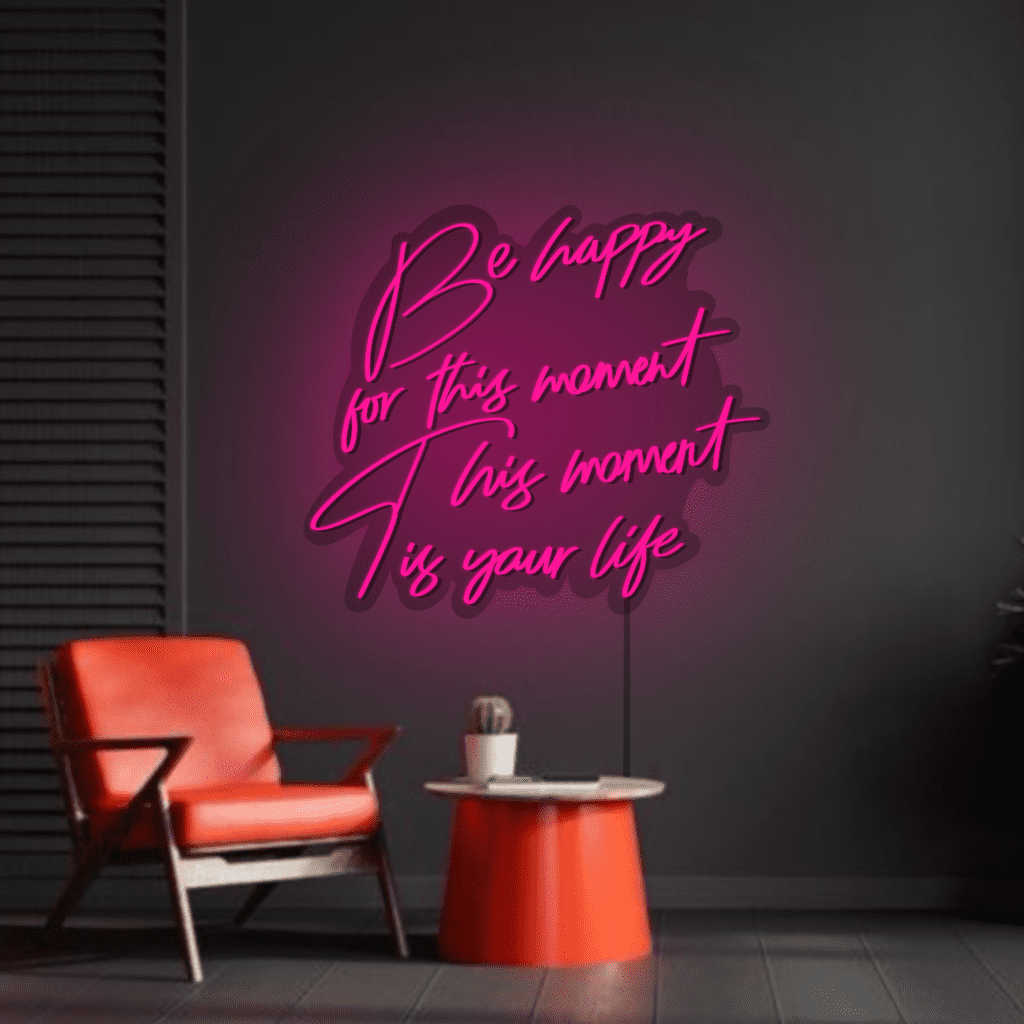 This Moment Neon Sign