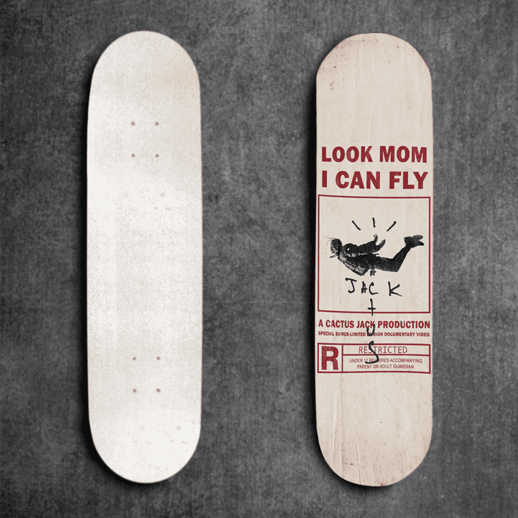 Travis Scott Skateboard Deck