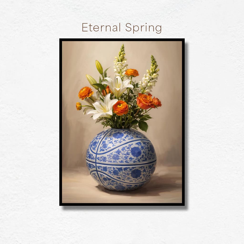 Eternal Spring – Floral Basketball