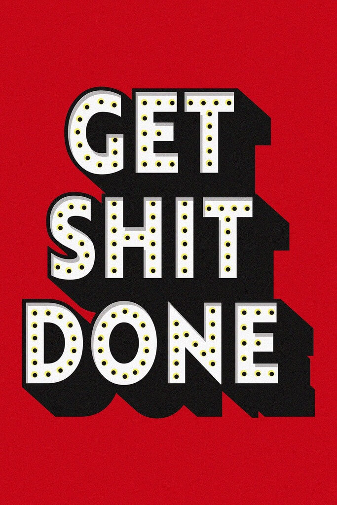 Get to Work - Set of 3