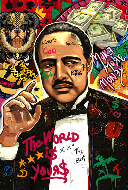 Mafia Graffiti - Don Vito Corleone